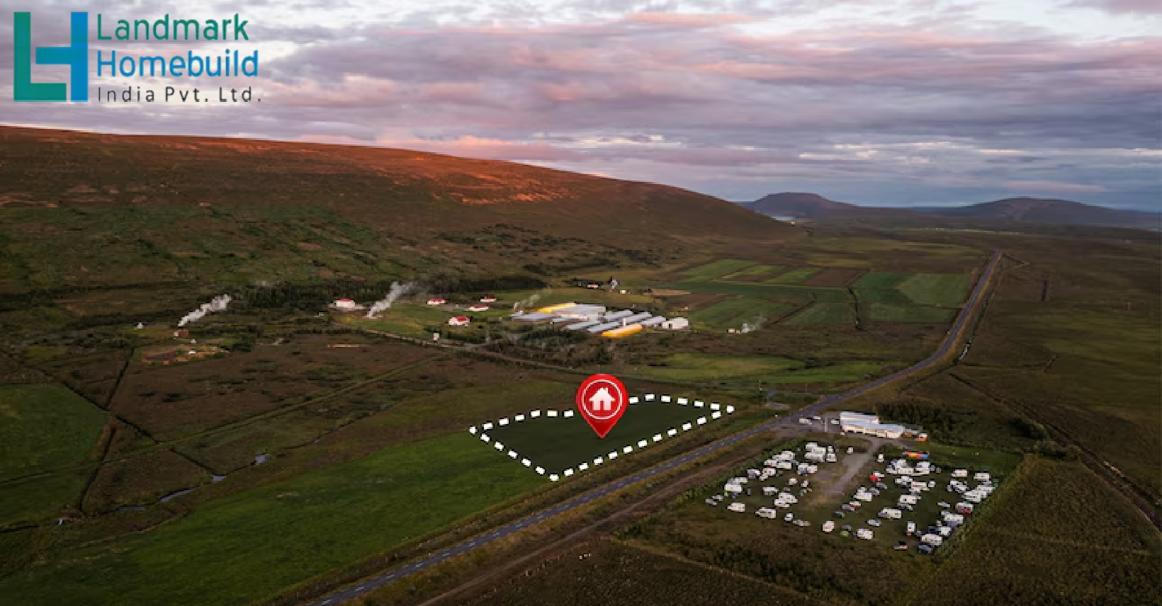 Land for sale in Behror Highway